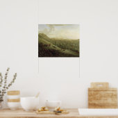 Ein Blick auf Boxhill, Surrey, mit Dorking im Dis Poster (Küche)