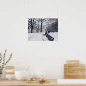 Ein Blick auf das Poster der Höllgate Bridge (Küche)