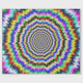Ein Blick auf das wackelnde Papier der Augen Geschenkpapier (Flach)