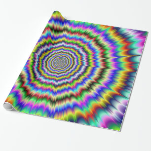 Ein Blick auf das wackelnde Papier der Augen Geschenkpapier