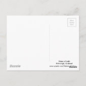 Ein Blick auf das Wasser von Leith Postkarte (Rückseite)