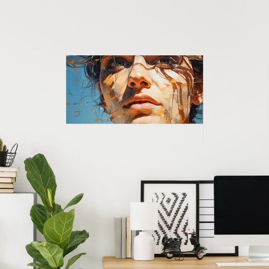 Ein Blick auf das zukünftige Bild Poster (Heimbüro)