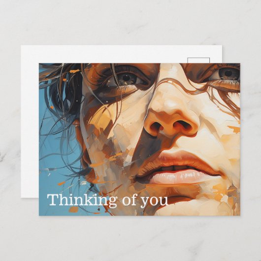 Ein Blick auf das zukünftige Bild Postkarte (Vorne/Hinten)