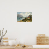Ein Blick auf den Comer See Poster (Küche)