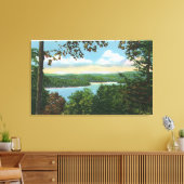 Ein Blick auf den Gardasee Leinwanddruck (Insitu (Wohnzimmer))