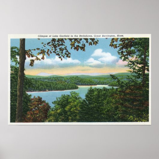 Ein Blick auf den Gardasee Poster (Vorne)