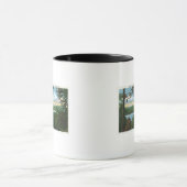 Ein Blick auf den Gardasee Tasse (Zentrum)