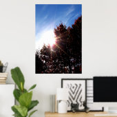 Ein Blick auf den Himmel 1 Poster (Heimbüro)