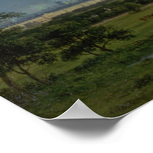 Ein Blick auf den Regent's Park Poster (Ecke)