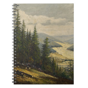 Ein Blick auf den Schwarzwald - Karl Julius Wilhel Notizblock