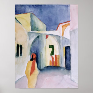 Ein Blick auf die Alpen Poster