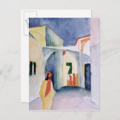 Ein Blick auf die Alpen Postkarte (Vorne/Hinten)