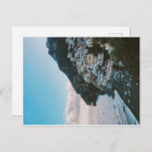 Ein Blick auf die Amalfiküste Postkarte (Vorne/Hinten)