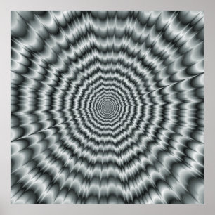 Ein Blick auf die Augen in einfarbigem Poster