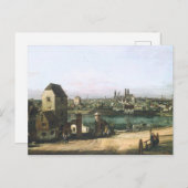 Ein Blick auf die deutsche Stadt München von B. Be Postkarte (Vorne/Hinten)