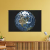 Ein Blick auf die Erde Leinwanddruck (Insitu (Wohnzimmer))