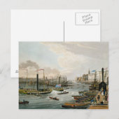 Ein Blick auf die London Bridge und das Custom Hou Postkarte (Vorne/Hinten)