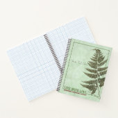 Ein Blick auf die Wildnis: Acrorumohra hasseltii F Notizblock (Innenseite)