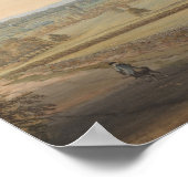 Ein Blick auf die Winter in Boxley, Kent Poster (Ecke)