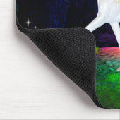 Ein Blick auf ein Einhorn - Fantasy Mousepad (Ecke)