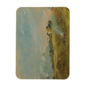 Ein Blick auf Hampstead Heath mit Zahlen um einen  Magnet (Vertikal)