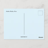 Ein Blick auf Machu Picchu Peru Postkarte (Rückseite)