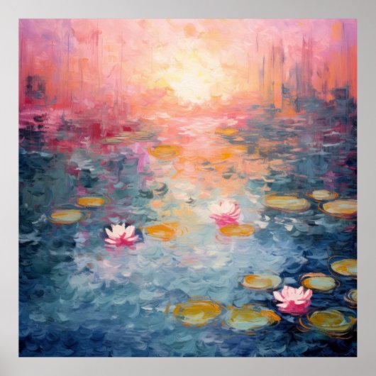 Ein Blick auf Monet Poster (Vorne)