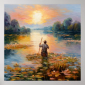 Ein Blick auf Monet Poster (Vorne)