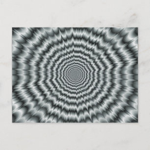 Ein Blick auf schmerzhafte Augen in der monochrome Postkarte