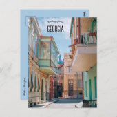 Ein Blick auf Tiflis und Georgien Postkarte (Vorne/Hinten)
