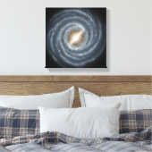 Ein Blick auf unsere eigene Milchstraße Leinwanddruck (Insitu (Schlafzimmer))