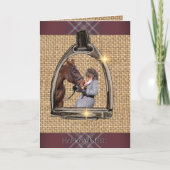 EIN BLICK DURCH DIE STEIGBÜGEL KARTE (Vorderseite)