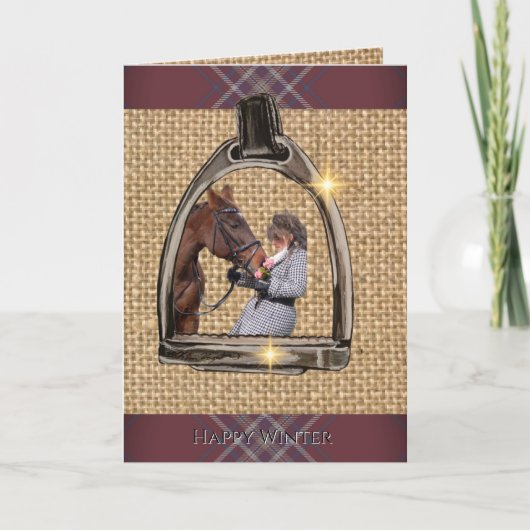 EIN BLICK DURCH DIE STEIGBÜGEL KARTE (Vorderseite)