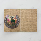 EIN BLICK DURCH DIE STEIGBÜGEL KARTE (Innenseite)