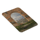Ein Blick durch drei Bögen des Kolosseums Magnet (Rechte Seite)