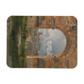 Ein Blick durch drei Bögen des Kolosseums Magnet (Horizontal)