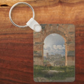 Ein Blick durch drei Bögen des Kolosseums Schlüsselanhänger (Vorderseite)