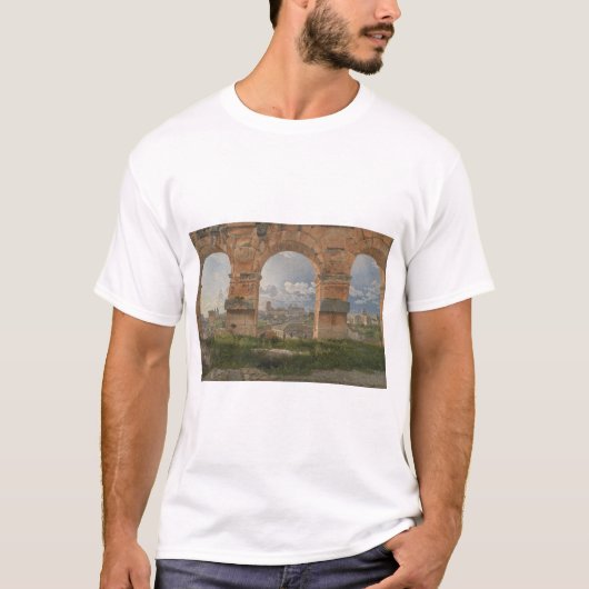 Ein Blick durch drei Bögen des Kolosseums T-Shirt (Vorderseite)