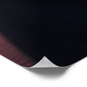 Ein Blick in das futuristische Stadtbild AI Poster (Ecke)