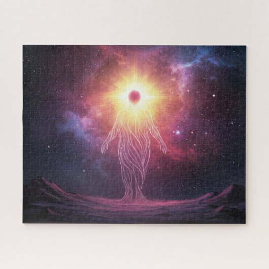 Ein Blick in das Heilige Unbekannte Puzzle (Horizontal)