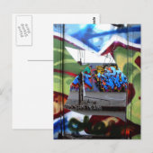 Ein Blick in die Fabrik Postkarte (Vorne/Hinten)