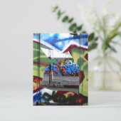 Ein Blick in die Fabrik Postkarte (Stehend Vorderseite)