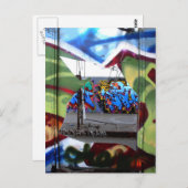 Ein Blick in die Fabrik Postkarte (Vorne/Hinten)