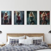 Ein Blick in die Zukunft Bilderwand Sets (Schlafzimmer)