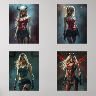 Ein Blick in die Zukunft Bilderwand Sets