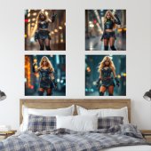 Ein Blick in die Zukunft Bilderwand Sets (Schlafzimmer)