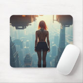 Ein Blick in die Zukunft Mousepad (Mit Mouse)