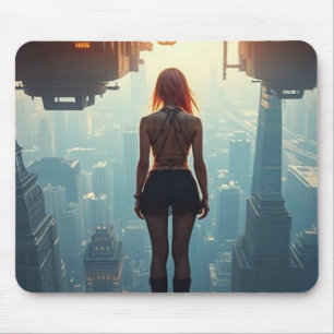 Ein Blick in die Zukunft Mousepad