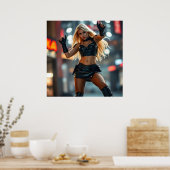 Ein Blick in die Zukunft Poster (Küche)