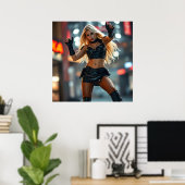 Ein Blick in die Zukunft Poster (Heimbüro)